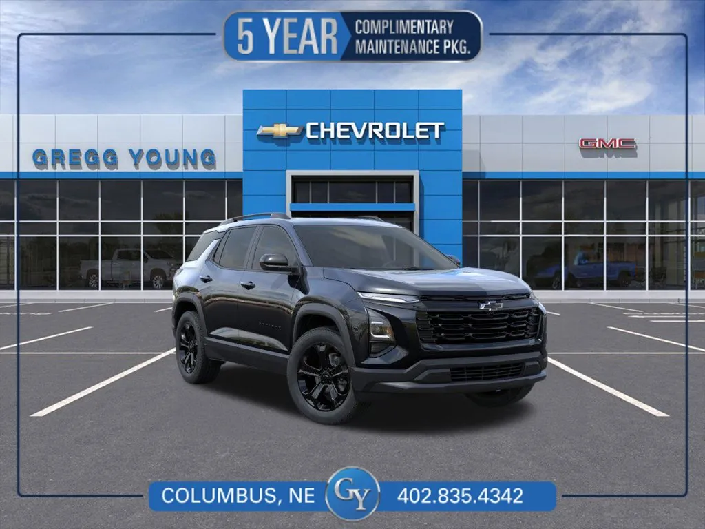 Black 2027 Chevrolet Equinox LT for sale in Columbus, NE