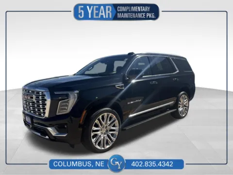 Black 2025 GMC Yukon Denali for sale in Columbus, NE