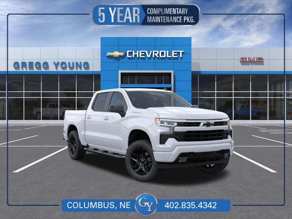 White 2026 Chevrolet Silverado 1500 RST for sale in Columbus, NE