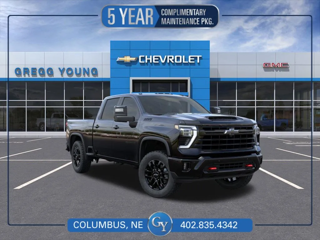 Black 2026 Chevrolet Silverado 2500 HD LT for sale in Columbus, NE