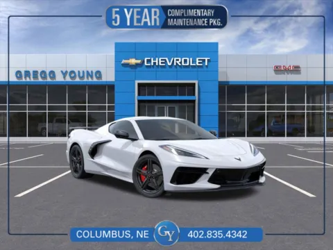 White 2026 Chevrolet Corvette Stingray for sale in Columbus, NE