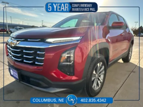 Red 2025 Chevrolet Equinox LT for sale in Columbus, NE