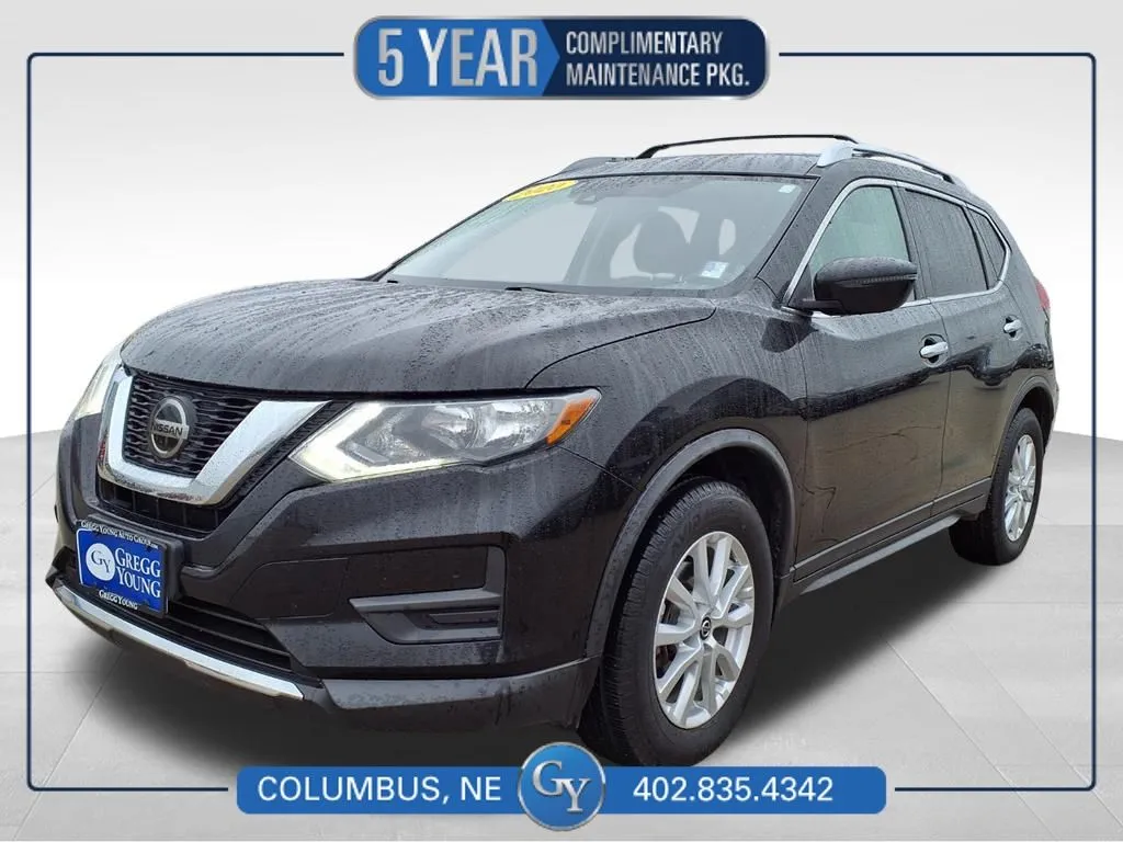 Black 2020 Nissan Rogue SV for sale in Columbus, NE