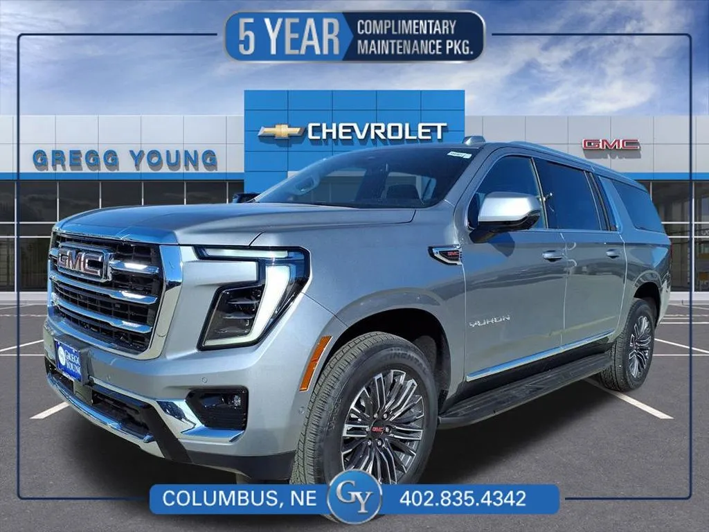 Gray 2026 GMC Yukon XL Elevation for sale in Columbus, NE