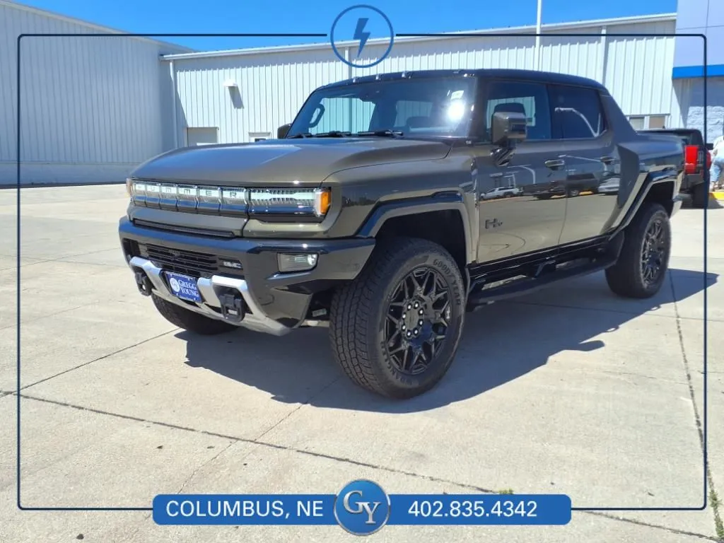 Blue 2025 GMC Hummer EV Pickup 3X for sale in Columbus, NE