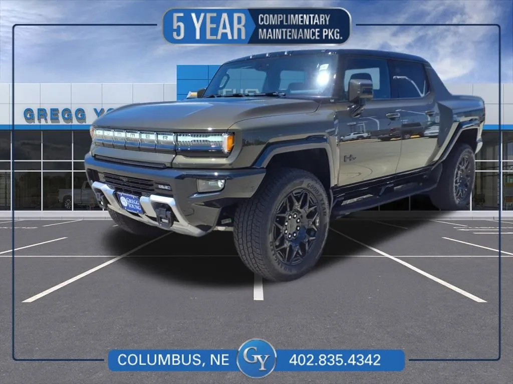Blue 2025 GMC Hummer EV Pickup 3X for sale in Columbus, NE