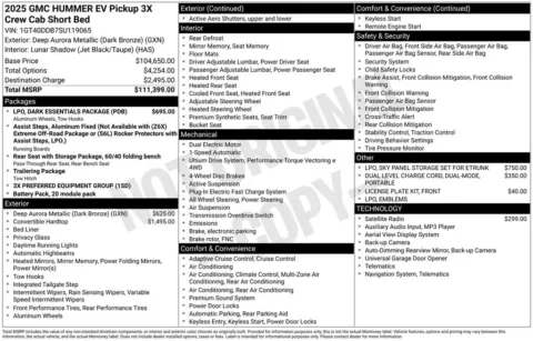 Photos of 2025 GMC Hummer EV Pickup 3X for sale in Columbus, NE at Gregg Young Chevrolet GMC of Columbus