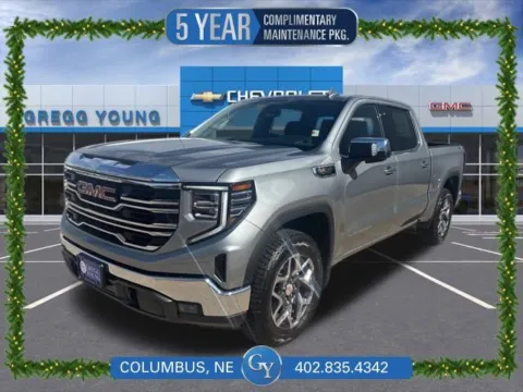 Gray 2025 GMC Sierra 1500 SLT for sale in Columbus, NE