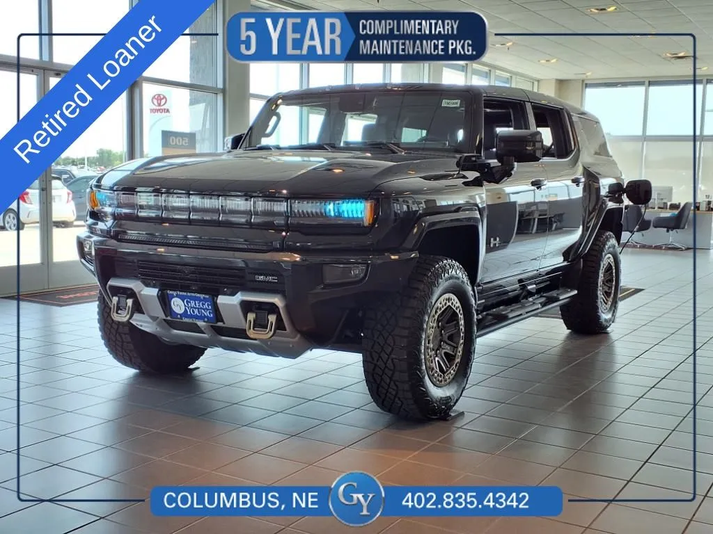 Black 2025 GMC Hummer EV SUV 3X for sale in Columbus, NE