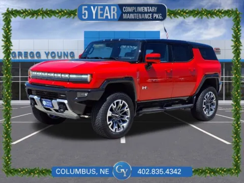 Orange 2025 GMC Hummer EV SUV 3X for sale in Columbus, NE
