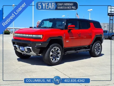 Orange 2025 GMC Hummer EV SUV 3X for sale in Columbus, NE