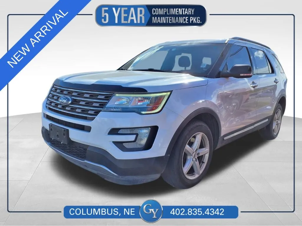 White 2016 Ford Explorer XLT for sale in Columbus, NE