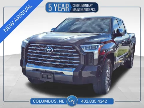 Black 2023 Toyota Tundra Hybrid Capstone for sale in Columbus, NE