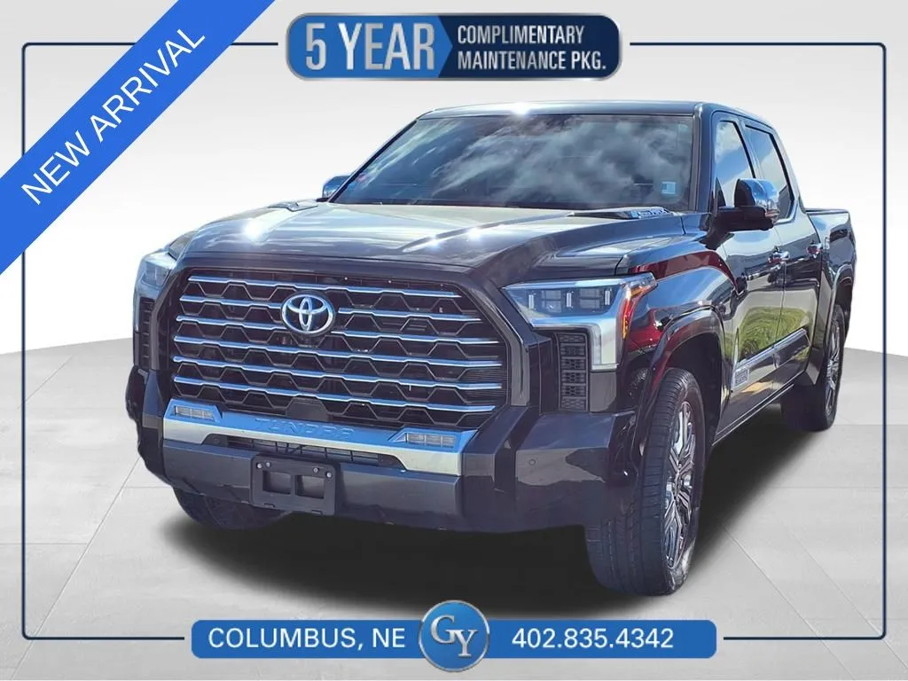 Black 2023 Toyota Tundra Hybrid Capstone for sale in Columbus, NE