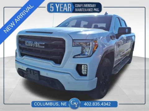 White 2021 GMC Sierra 1500 Elevation for sale in Columbus, NE