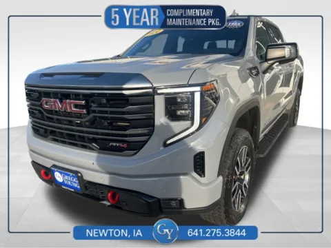 Gray 2024 GMC Sierra 1500 AT4 for sale in Newton, IA
