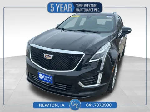Black 2023 Cadillac XT5 Sport for sale in Newton, IA