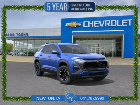 Blue 2026 Chevrolet Equinox ACTIV for sale in Newton, IA