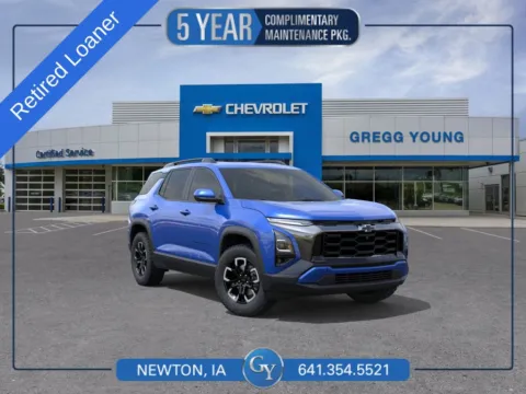 Blue 2026 Chevrolet Equinox ACTIV for sale in Newton, IA