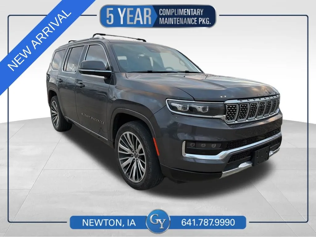 Gray 2022 Jeep Grand Wagoneer Series III for sale in Newton, IA
