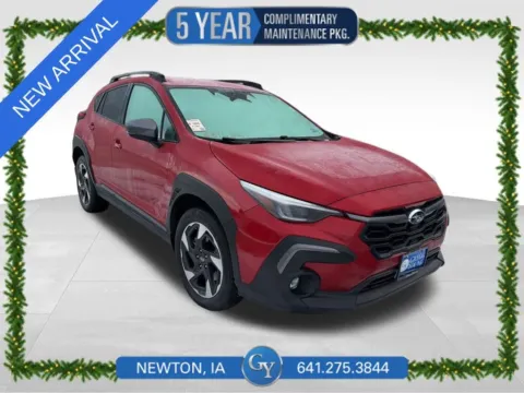 Red 2024 Subaru Crosstrek Limited for sale in Newton, IA