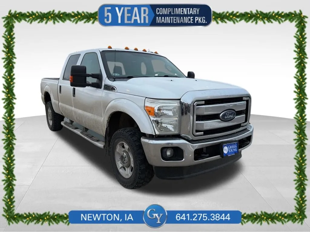Used 2015 Ford F-250 Super Duty XLT with VIN 1FT7W2B62FEB92477 for sale in Newton, IA