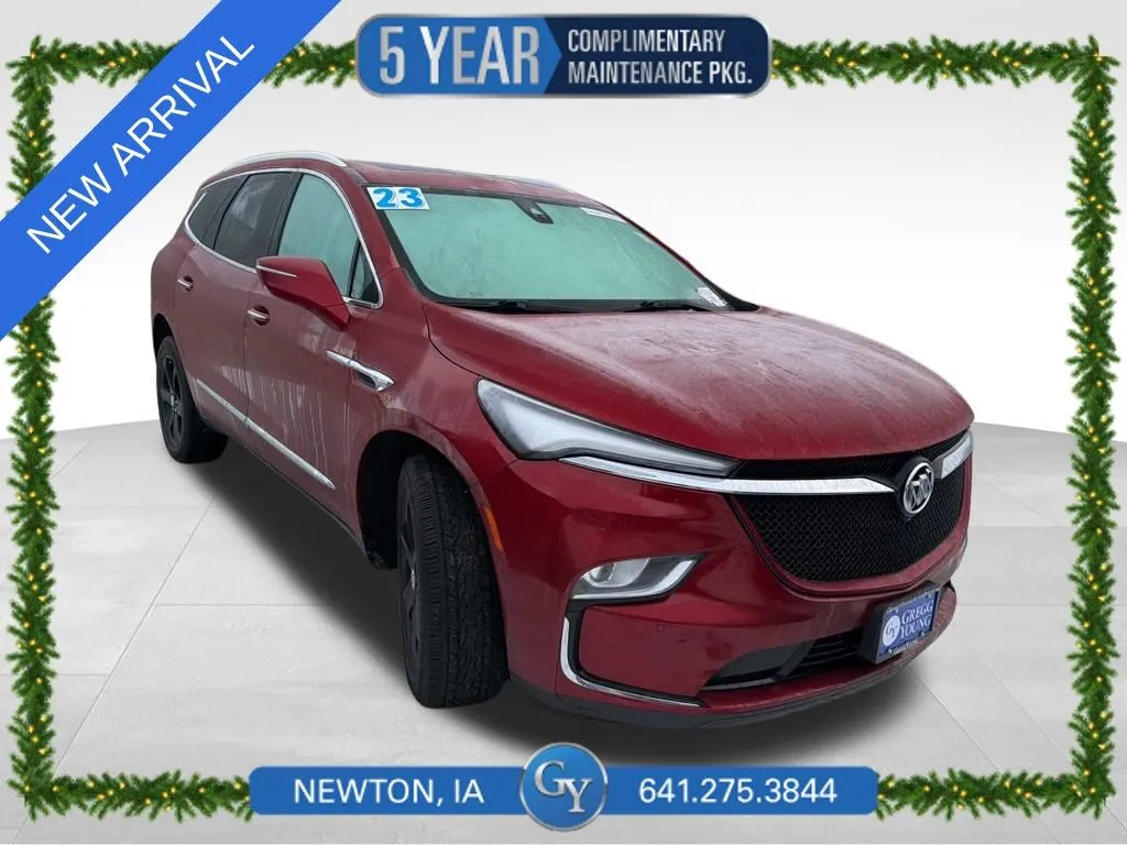 Red 2023 Buick Enclave Essence for sale in Newton, IA