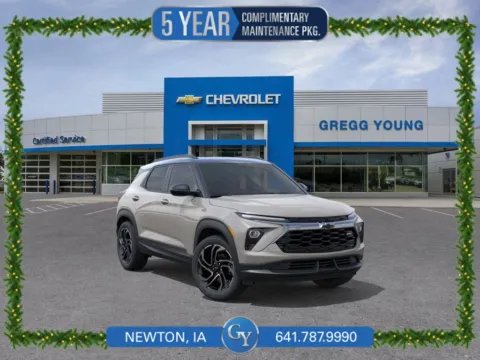 White 2026 Chevrolet TrailBlazer RS for sale in Newton, IA