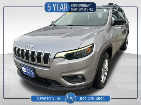 Silver 2022 Jeep Cherokee Latitude Lux for sale in Newton, IA