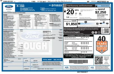 Photos of 2017 Ford F-150 Lariat for sale in Newton, IA at Gregg Young Chevrolet Newton