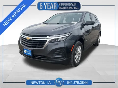 Gray 2022 Chevrolet Equinox LS for sale in Newton, IA