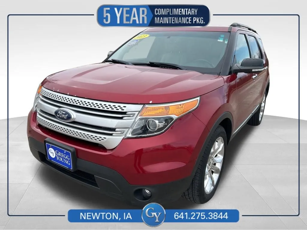 Used 2013 Ford Explorer XLT with VIN 1FM5K8D88DGB93389 for sale in Newton, IA