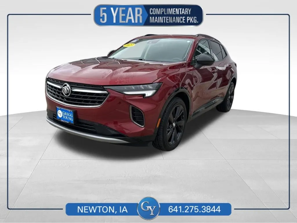 Red 2023 Buick Envision Essence for sale in Newton, IA