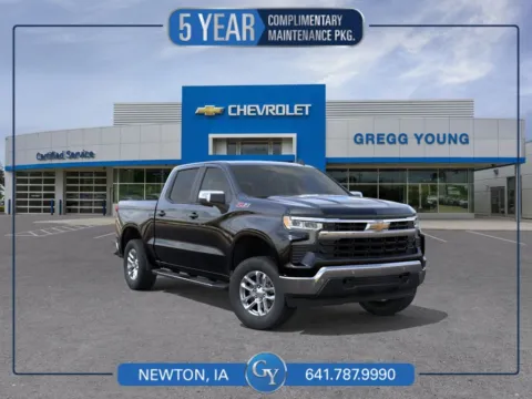 Black 2026 Chevrolet Silverado 1500 LT for sale in Newton, IA