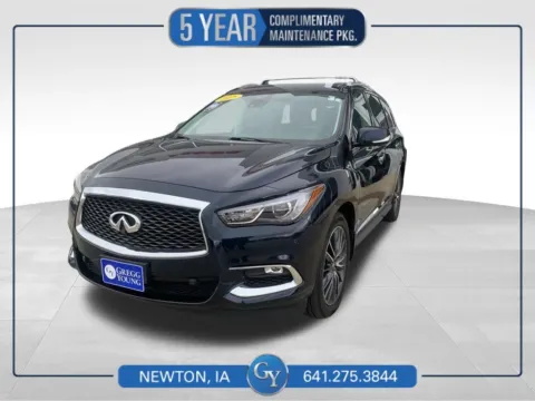 Blue 2018 INFINITI QX60 for sale in Newton, IA