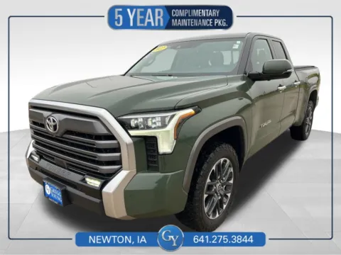 Green 2022 Toyota Tundra Limited for sale in Newton, IA