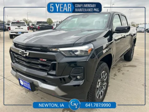 Black 2026 Chevrolet Colorado Z71 for sale in Newton, IA
