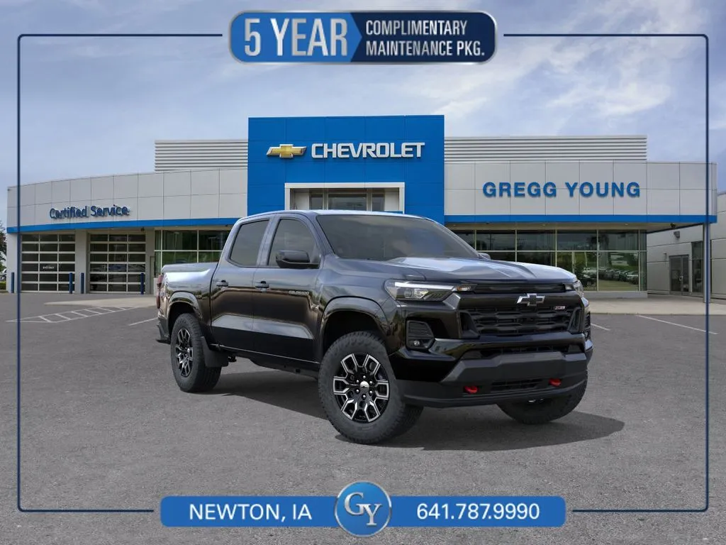 Black 2026 Chevrolet Colorado Z71 for sale in Newton, IA