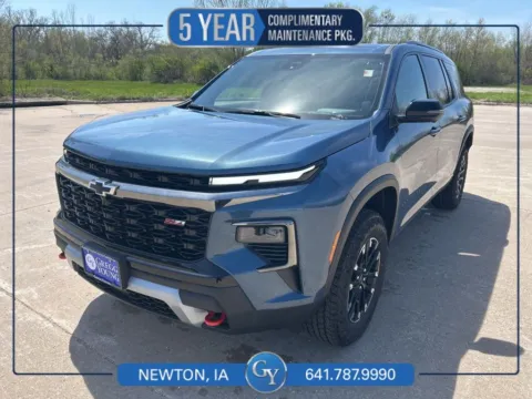 Blue 2026 Chevrolet Traverse Z71 for sale in Newton, IA