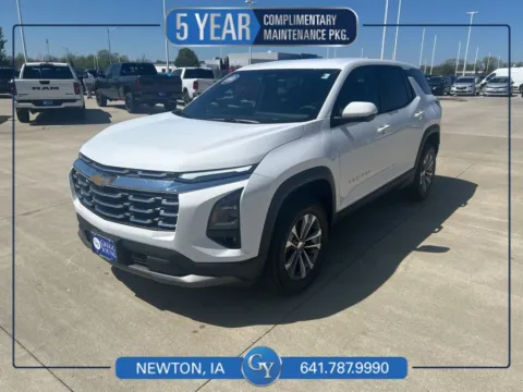 White 2026 Chevrolet Equinox LT for sale in Newton, IA