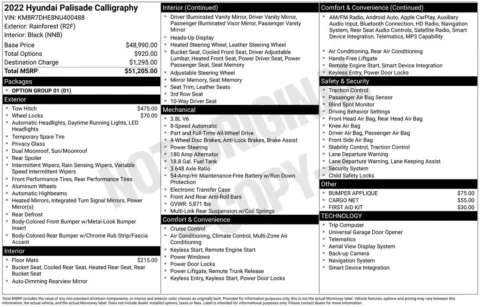 Photos of 2022 Hyundai Palisade Calligraphy for sale in Newton, IA at Gregg Young Chevrolet Newton