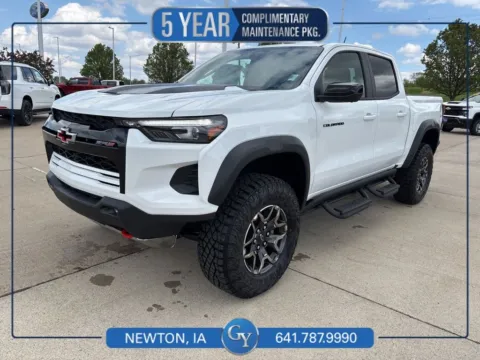 White 2026 Chevrolet Colorado ZR2 for sale in Newton, IA