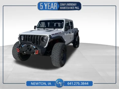 White 2020 Jeep Gladiator Rubicon for sale in Newton, IA