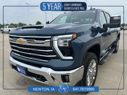 Blue 2026 Chevrolet Silverado 2500HD LTZ for sale in Newton, IA