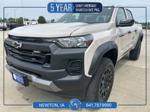White 2026 Chevrolet Colorado Trail Boss for sale in Newton, IA