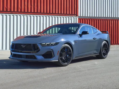 Gray 2024 Ford Mustang for sale in Newton, IA
