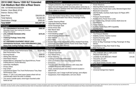 Photos of 2010 GMC Sierra 1500 SLT for sale in Newton, IA at Gregg Young Chevrolet Newton