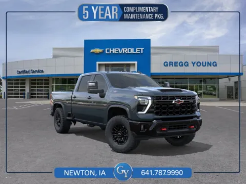 Gray 2026 Chevrolet Silverado 2500HD ZR2 for sale in Newton, IA