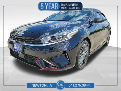 Black 2023 Kia Forte GT-Line for sale in Newton, IA