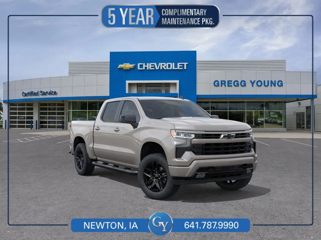 White 2026 Chevrolet Silverado 1500 RST for sale in Newton, IA